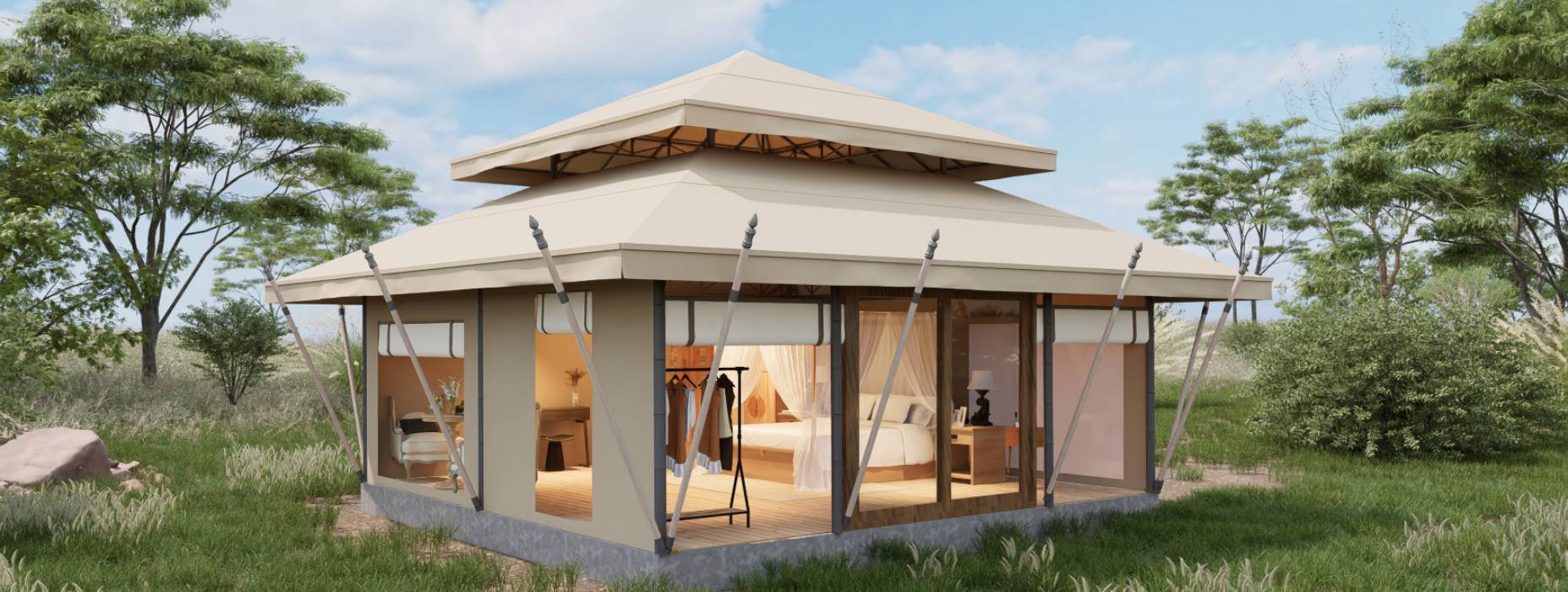 延川县户外野奢帐篷